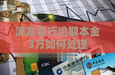 浦发银行逾期本金3万如何处理