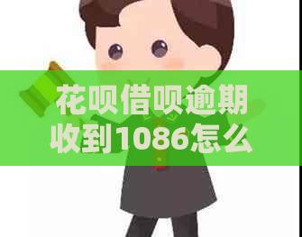 花呗借呗逾期收到1086怎么办