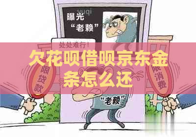 欠花呗借呗京东金条怎么还