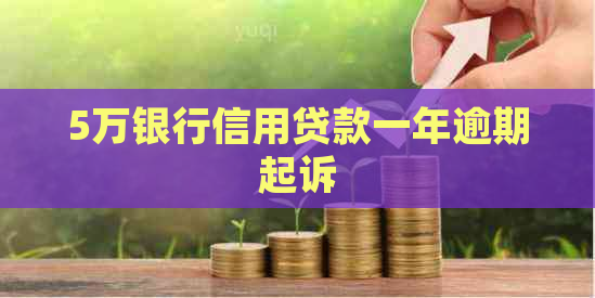 5万银行信用贷款一年逾期起诉