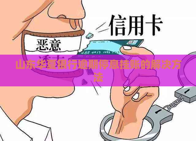 山东华夏银行逾期停息挂账的解决方法