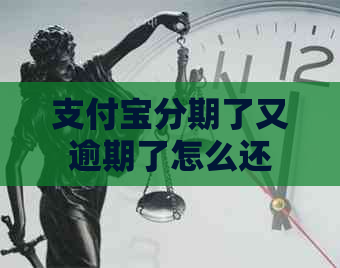 支付宝分期了又逾期了怎么还