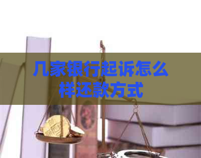 几家银行起诉怎么样还款方式