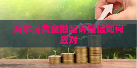 海尔消费金融起诉短信如何应对