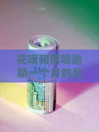 花呗和借呗逾期一个月的后果及处理方法