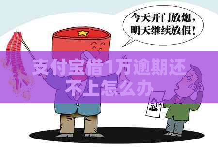 支付宝借1万逾期还不上怎么办