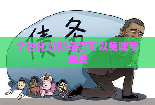 个性化分期是否可以免除手续费