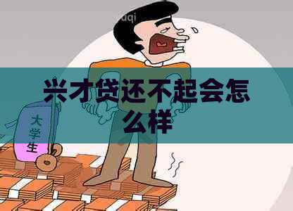 兴才贷还不起会怎么样