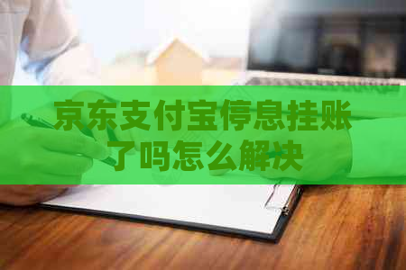 京东支付宝停息挂账了吗怎么解决