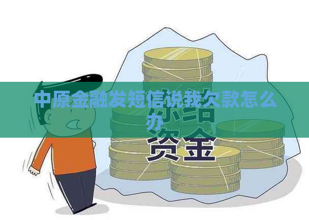 中原金融发短信说我欠款怎么办