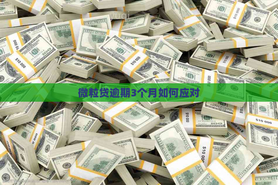 微粒贷逾期3个月如何应对
