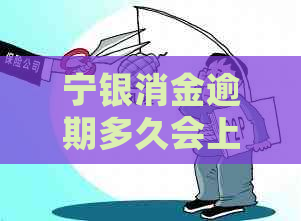 宁银消金逾期多久会上