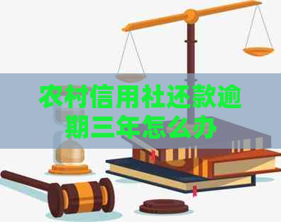 农村信用社还款逾期三年怎么办