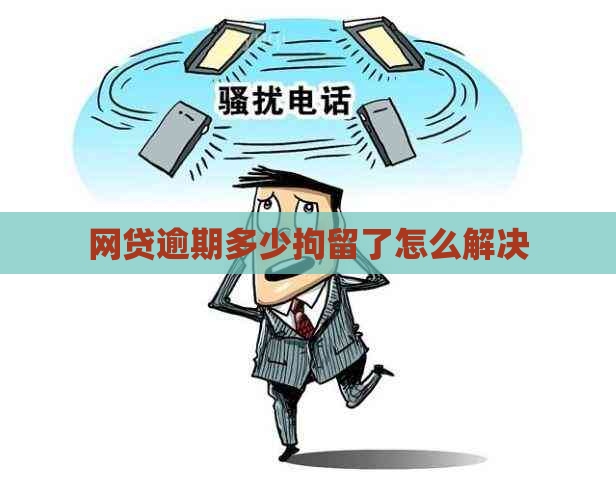 网贷逾期多少拘留了怎么解决