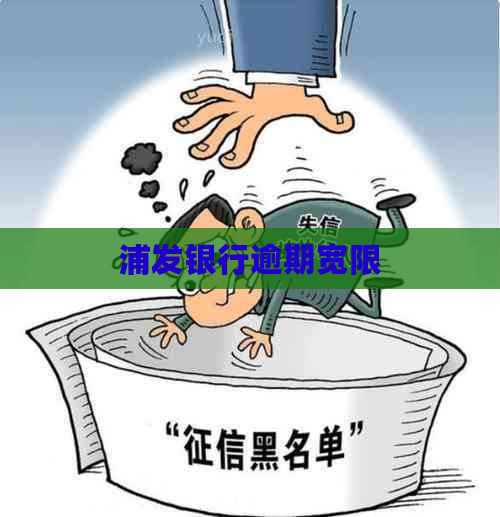 浦发银行逾期宽限