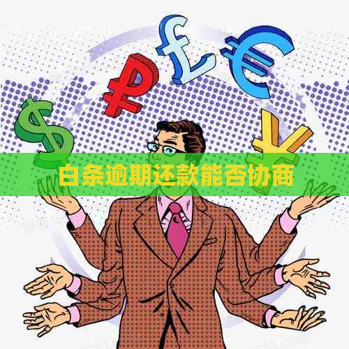 白条逾期还款能否协商