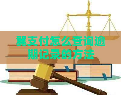 翼支付怎么查询逾期记录的方法