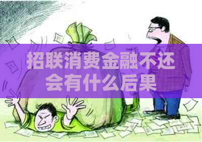 招联消费金融不还会有什么后果