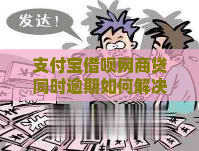 支付宝借呗网商贷同时逾期如何解决