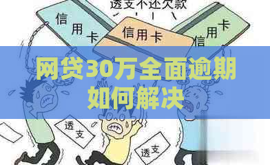 网贷30万全面逾期如何解决