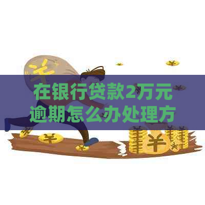 在银行贷款2万元逾期怎么办处理方式