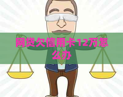 网贷欠信用卡12万怎么办