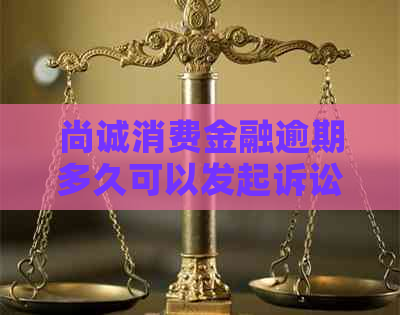 尚诚消费金融逾期多久可以发起诉讼吗