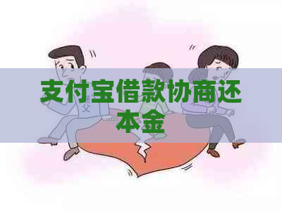 支付宝借款协商还本金