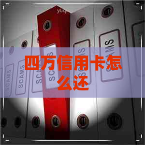 四万信用卡怎么还