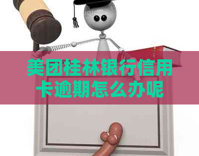 美团桂林银行信用卡逾期怎么办呢