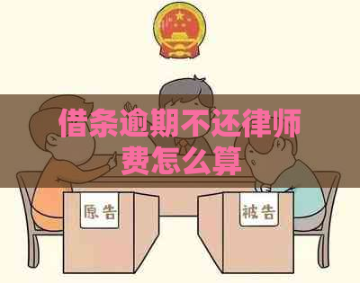 借条逾期不还律师费怎么算