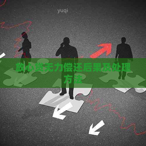 放心贷无力偿还后果及处理方法