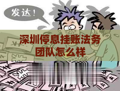 深圳停息挂账法务团队怎么样