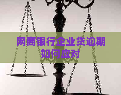 网商银行企业贷逾期如何应对