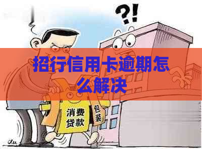 招行信用卡逾期怎么解决