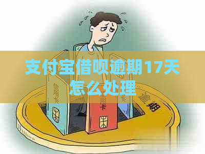 支付宝借呗逾期17天怎么处理