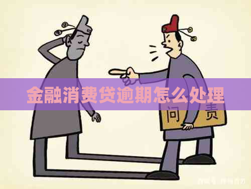 金融消费贷逾期怎么处理