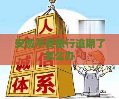 安徽平安银行逾期了怎么办