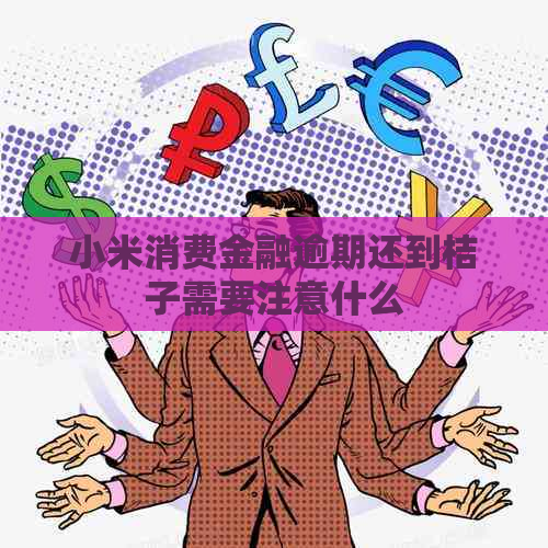 小米消费金融逾期还到桔子需要注意什么