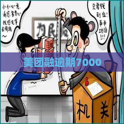 美团融逾期7000