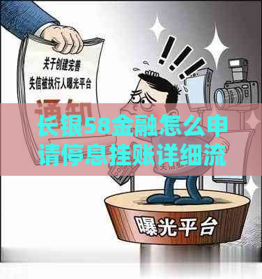 长银58金融怎么申请停息挂账详细流程