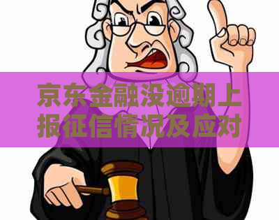 京东金融没逾期上报情况及应对措施