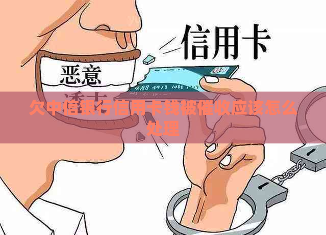 欠中信银行信用卡钱被应该怎么处理