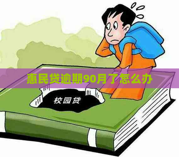 惠民贷逾期90月了怎么办