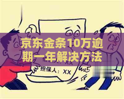 京东金条10万逾期一年解决方法