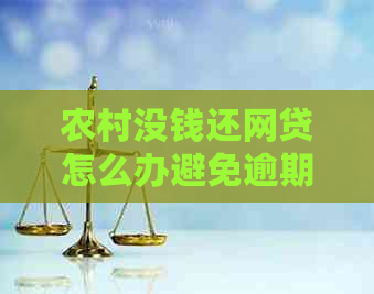 农村没钱还网贷怎么办避免逾期罚款