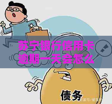 苏宁银行信用卡逾期一天会怎么样