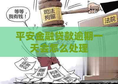 平安金融贷款逾期一天会怎么处理