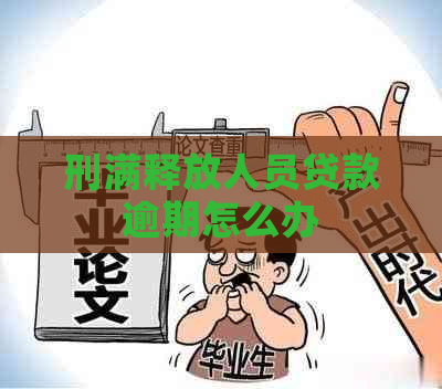 刑满释放人员贷款逾期怎么办