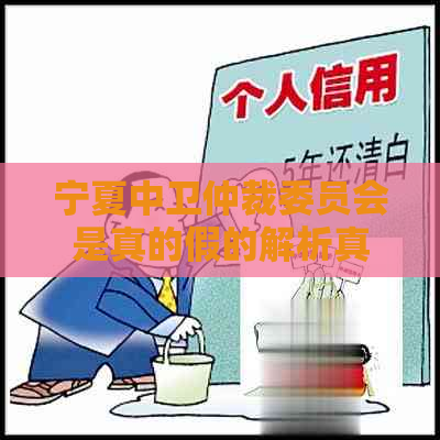 宁夏中卫仲裁委员会是真的假的解析真相